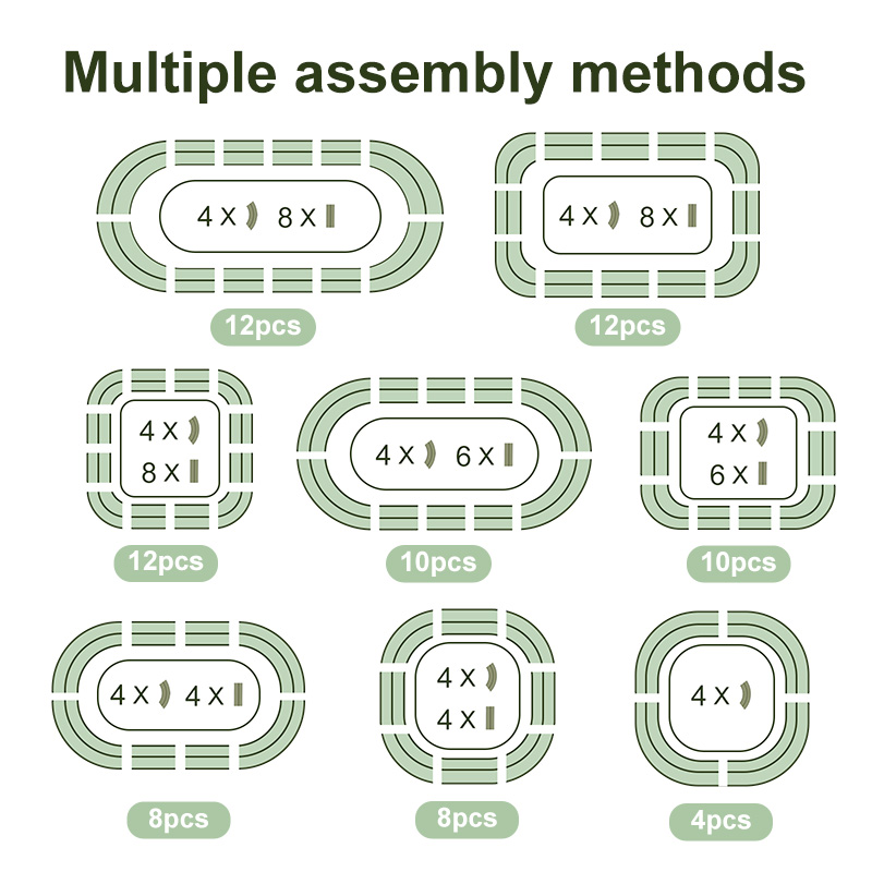 Грядки оцинкованные стальные модульные 43 см высота