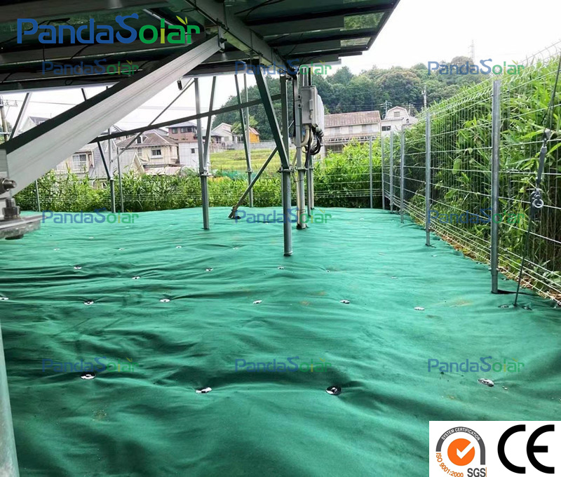 Pandasolar Agricultural PP Nonwoven Fabric Cloth in Roll Weed Control Landscape Agricultural Fabric for Solar System
