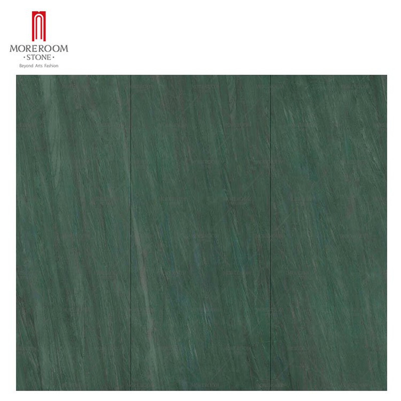 1600*3200 Green Emerald Marble Look Large Format Tile Sintered Stone for Countertop