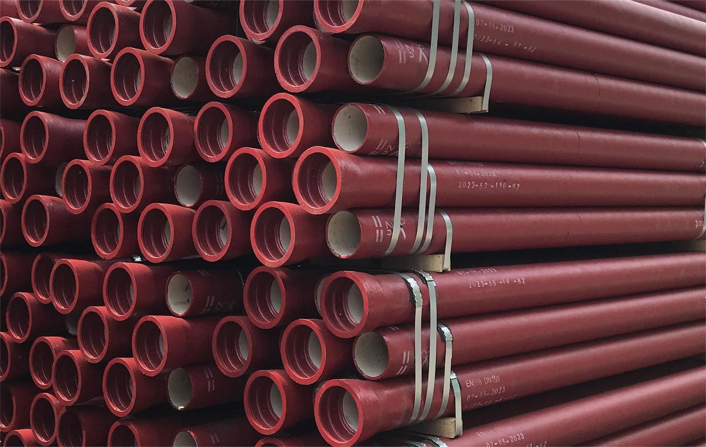 ISO2531 K7 K9 Ductile Iron Pipes