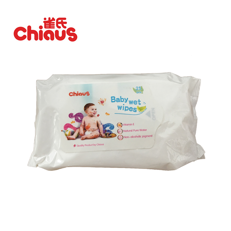 Pearl-Textured Mini Wet Wipe Premium Tisse Wipes for Baby