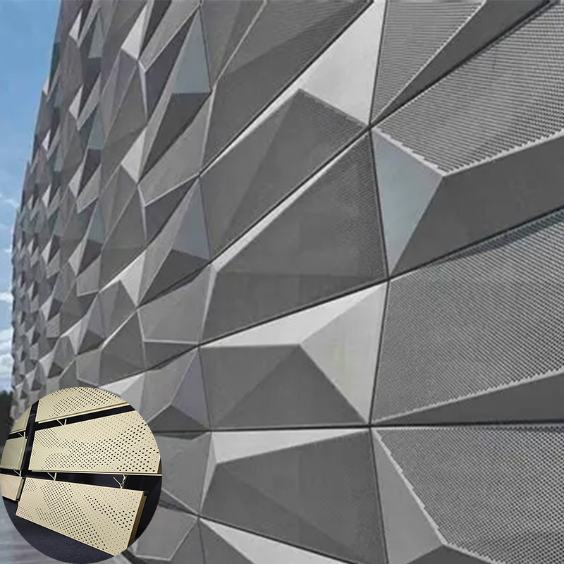 Building Material Decorative Metal Facade Panels