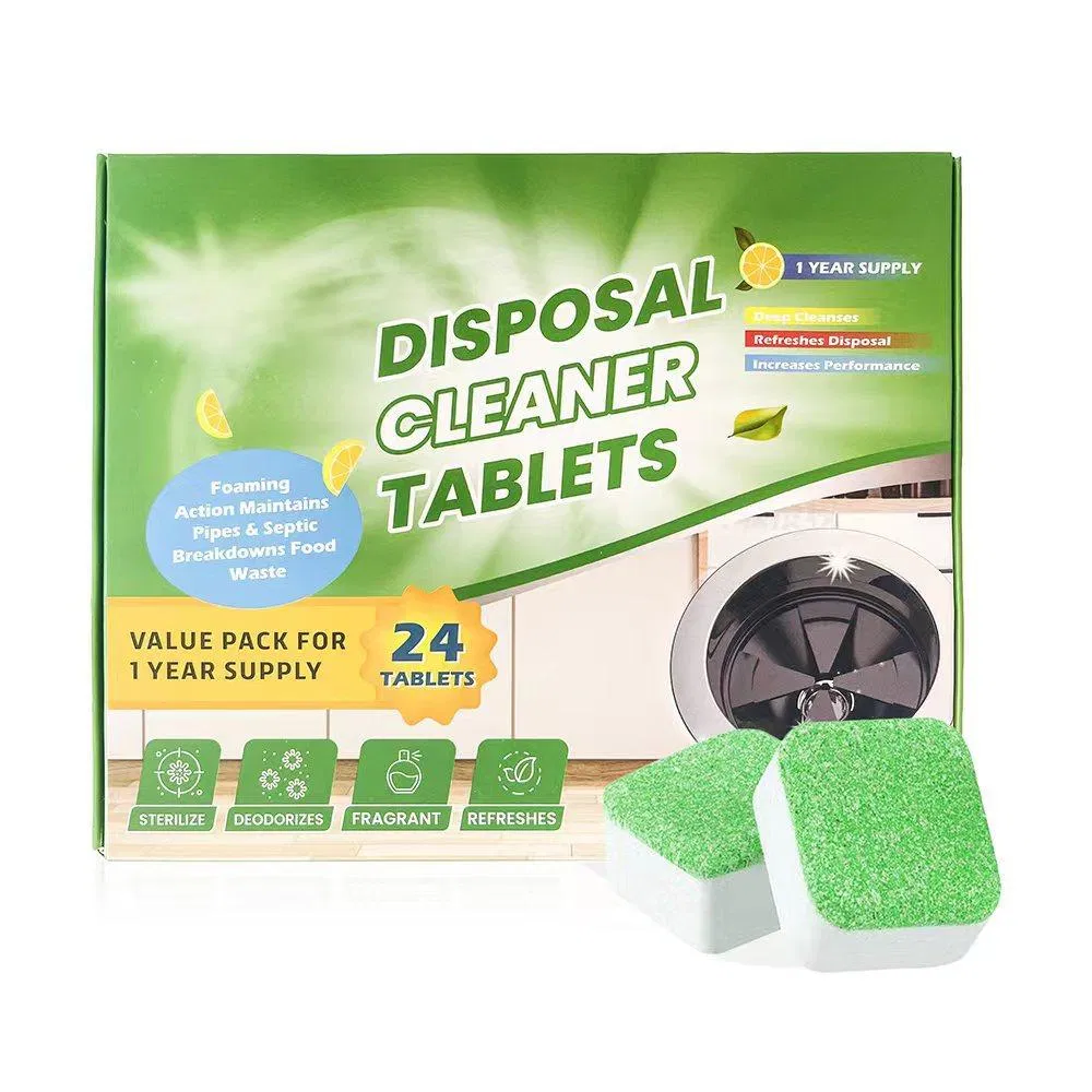 Dishwasher Cleaner & Deodorizer Tablets – Deep Cleaning Pods for Machine, Pipes, and Channels, Natural Limescale & Odor Remover
