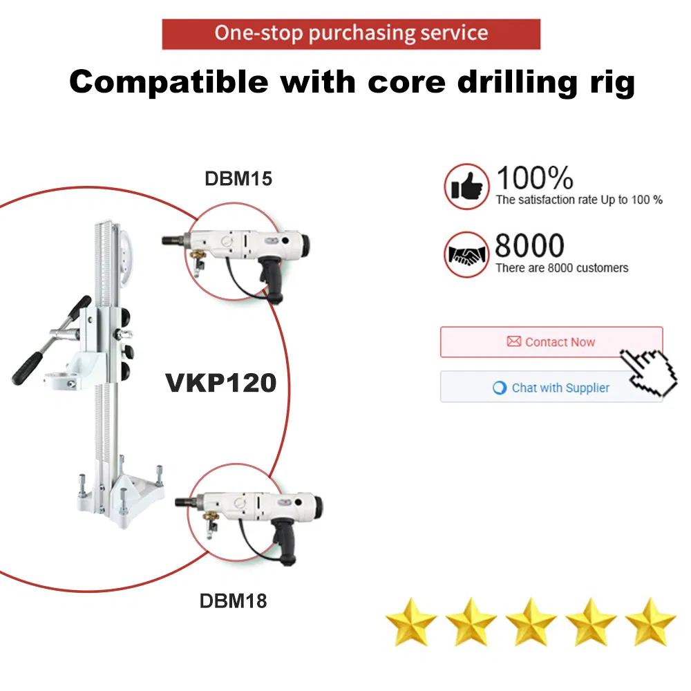 Hot Sale Travel Length 450mm Core Drilling Machine Concrete Core Drill Stand