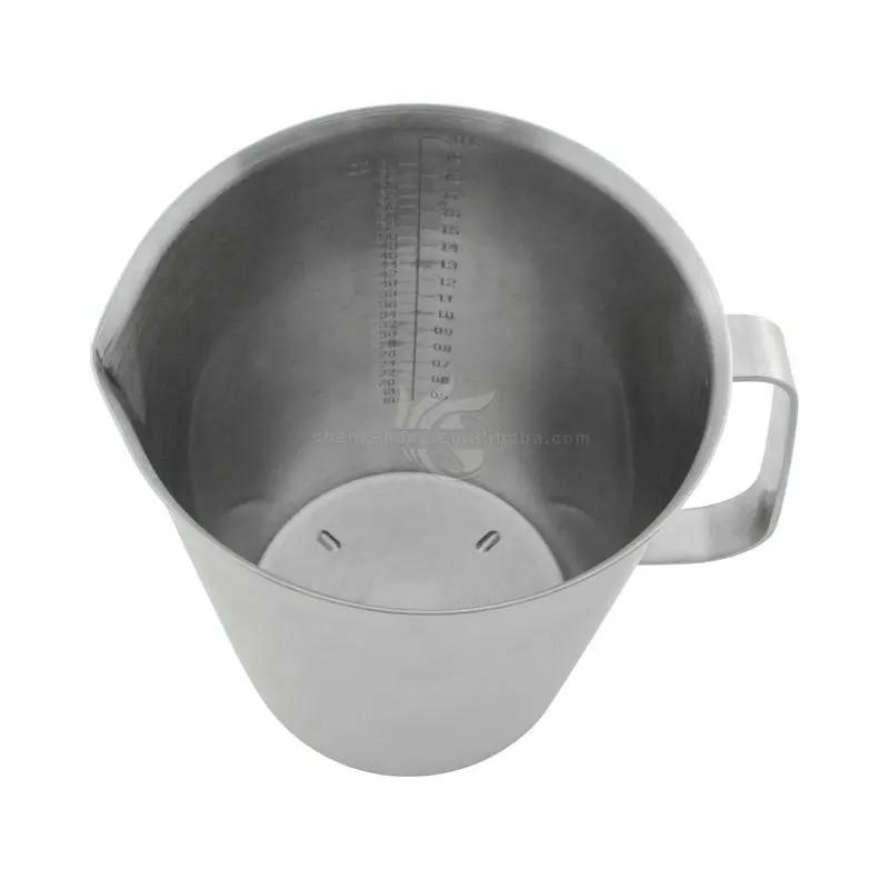 Baking Kitchen Stainless Steel 10oz - 50oz Measuring Cup Cooking Measure Milk Liquid Jug Unique Measuring Pitcher
