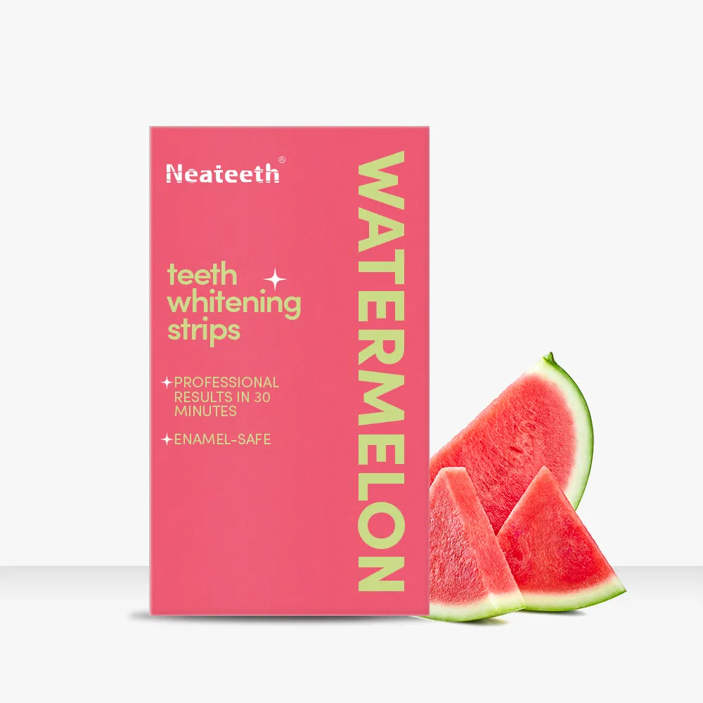 Teeth Whitening Strips Flavor Fast Result Pap Safe Formula Gel Dry Strips for Seneitive Tooth