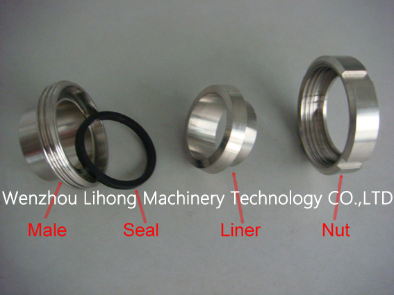 Stainless Steel SMS Rjt DIN Union with Different Sizes