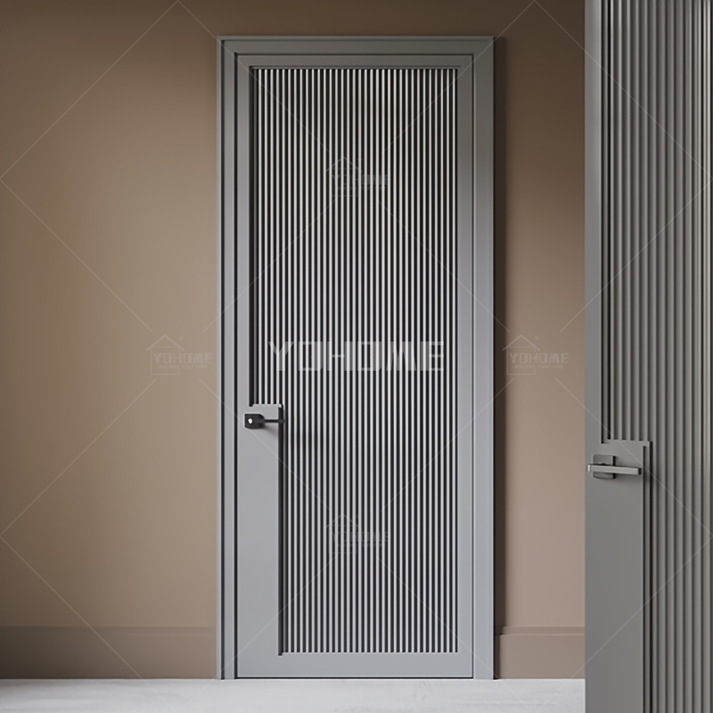 Guangdong Yohome Custom Wooden Doors for Internal Room Best Wood Door Design Semi Solid Core HDF MDF Interior Doors