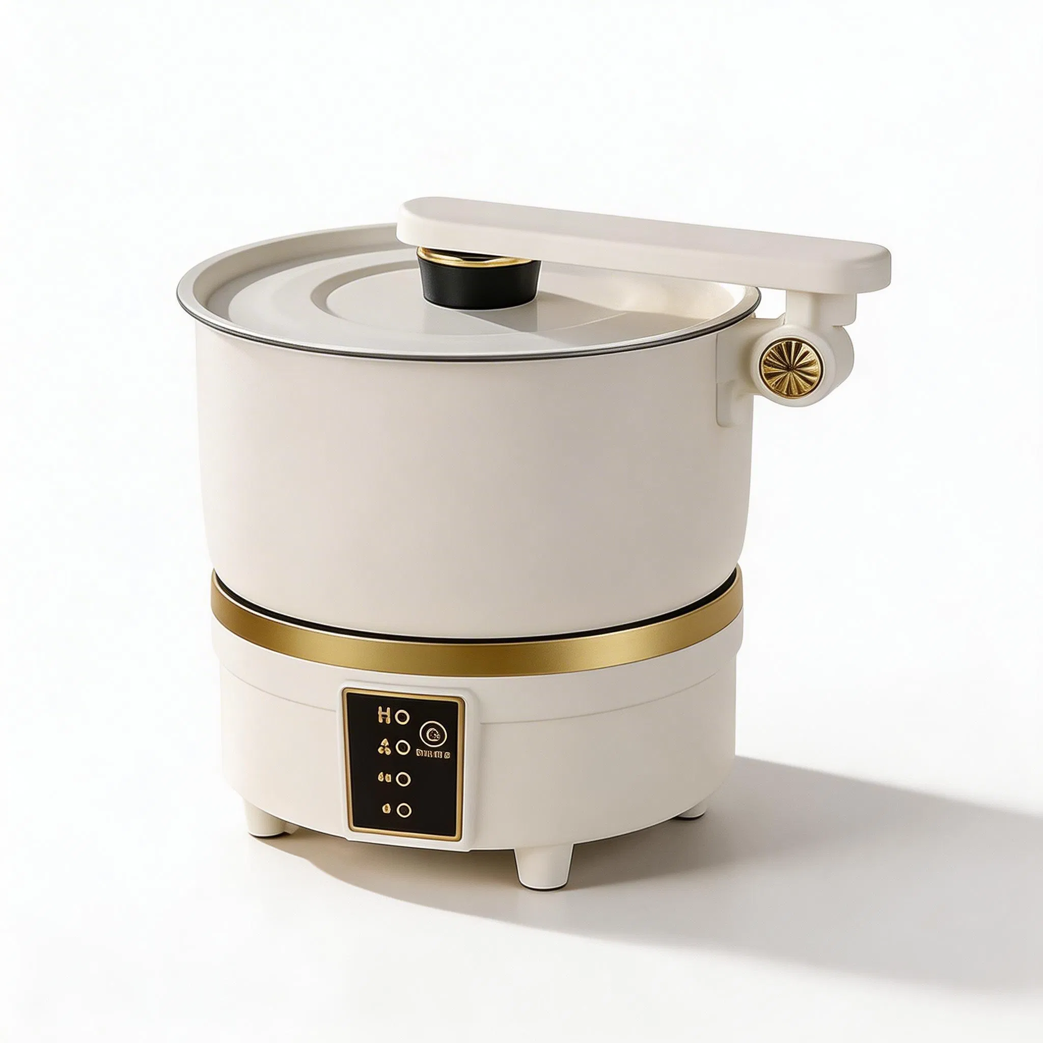 Hot Automatic Home Appliances Portable Electric Hot Pot Multi-Functional Non-Stick Mini Foldable Electric Skillet Cooker Electric Cooking Pot