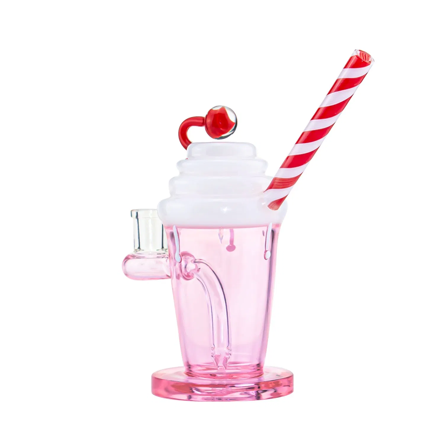 Wholesale Price Ice Cream Shape Glass DAB Rig Glass Smoking Pipe