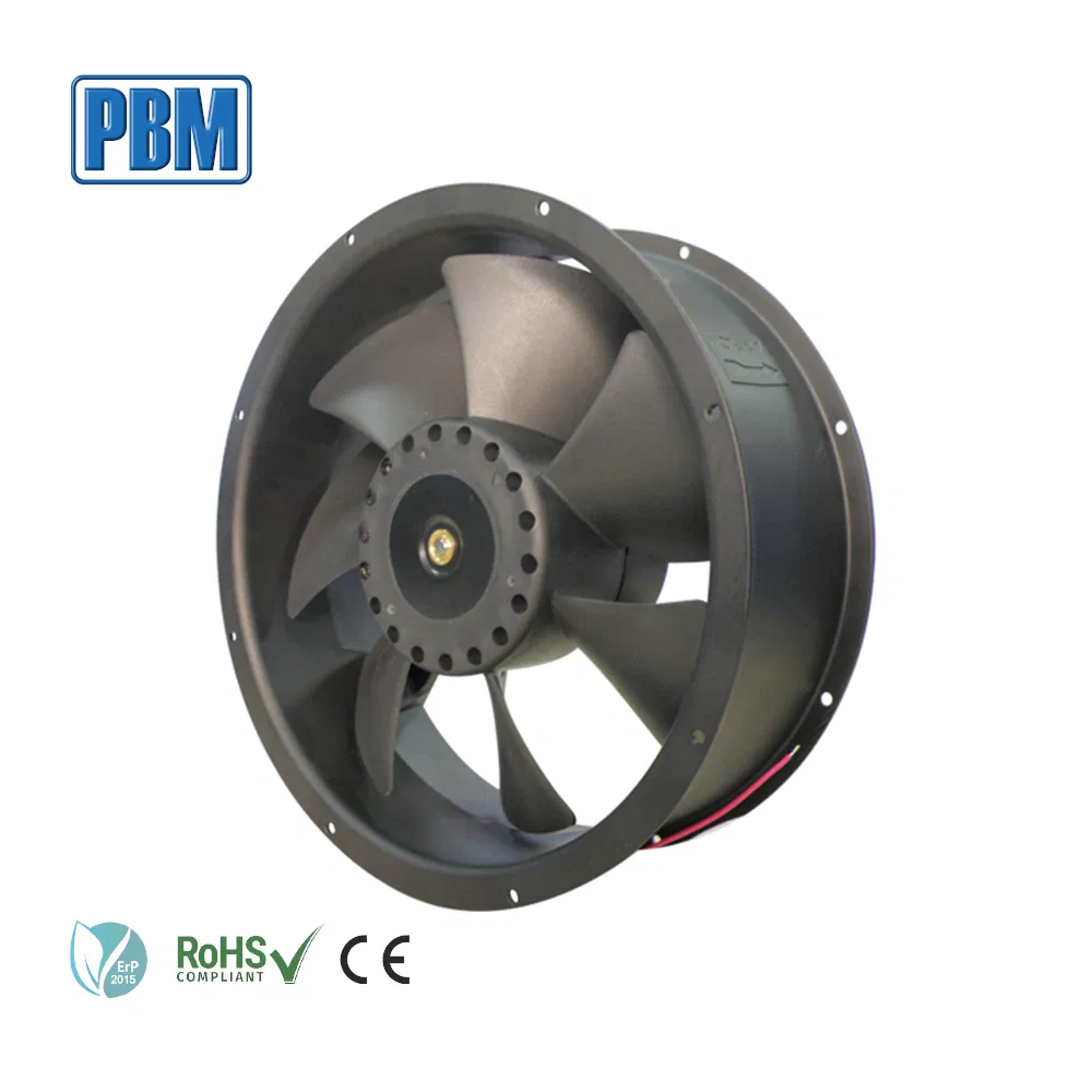Manufacture 24V DC Axial Flow Fan with Ec Motor for Refrigeration
