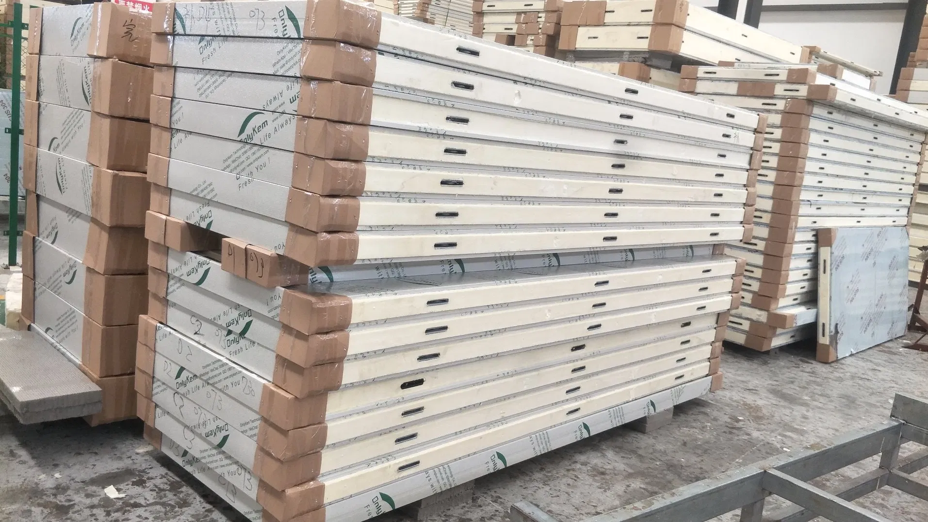 4inch Polyurethane Insulated Freezer Cold Room PU Sandwich Panel