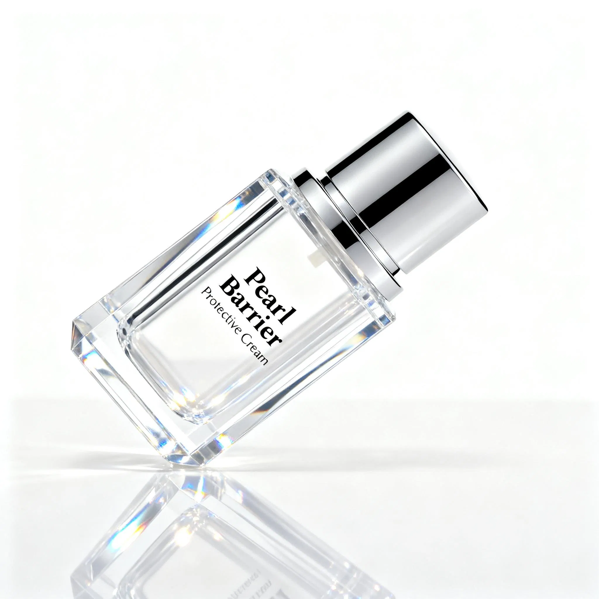 Nourishing Pollution Shield and Moisturizing Isolation Face Cream with Panthenol and Tremella Extract for Dry Skin Types