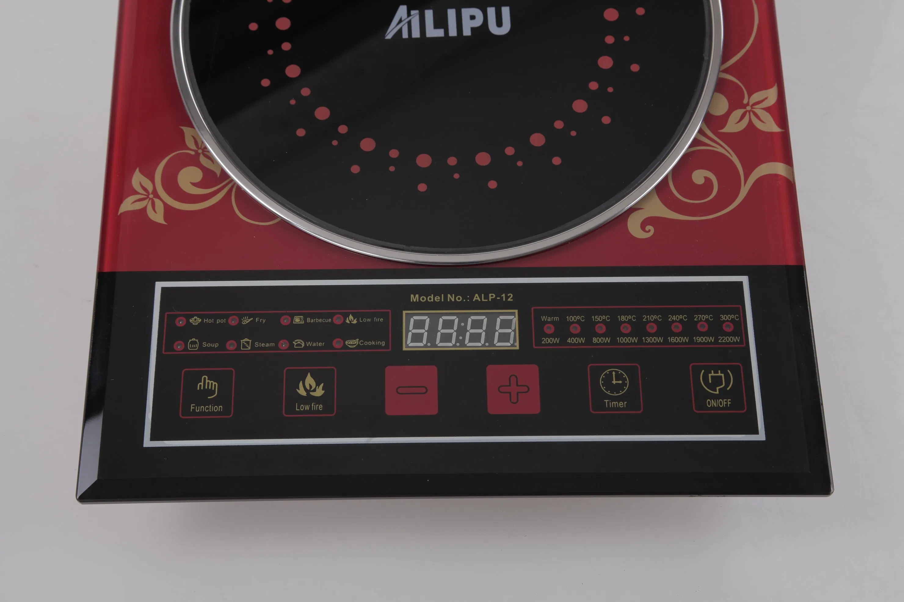 2200W CE  blue light Syria and Turkey hot sale induction hob ALP-12