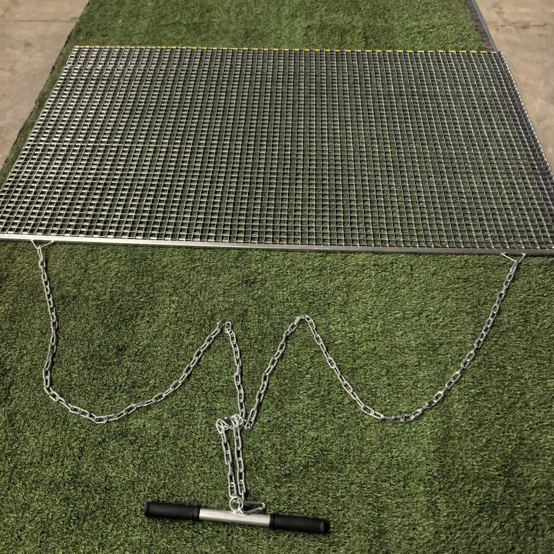 Steel Mesh Baseball Infield Drag Mat for Baseball Fields