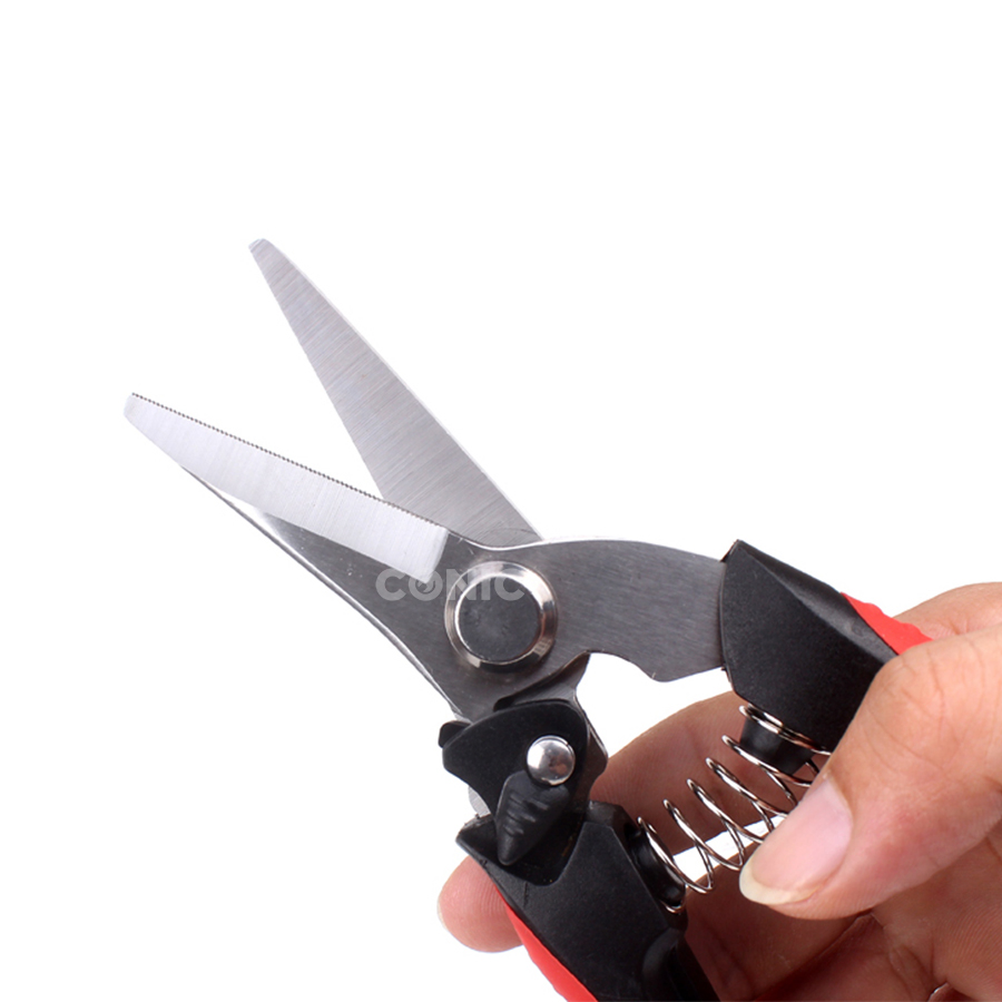 High Quality Stainless Steel Garden Pruning Shears Fruit Tree Scissors Secateurs