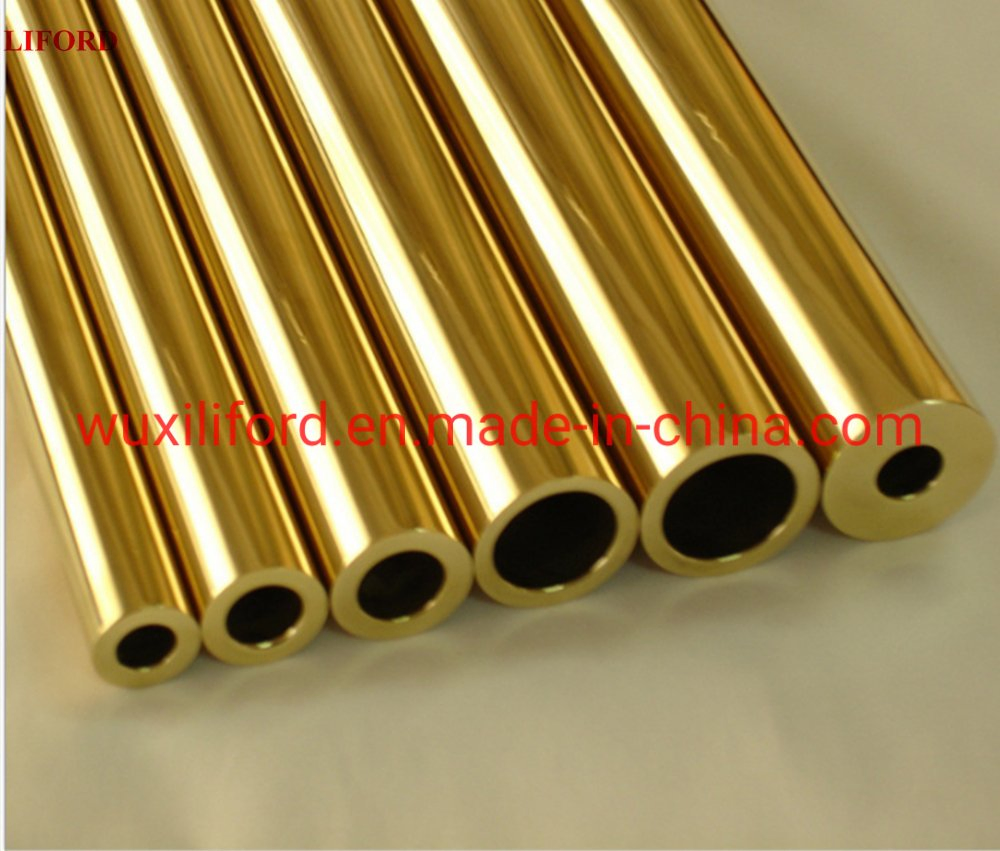 ASTM 70/30 Cuzn37 Cuzn40 Brass Pipe / Brass Tube
