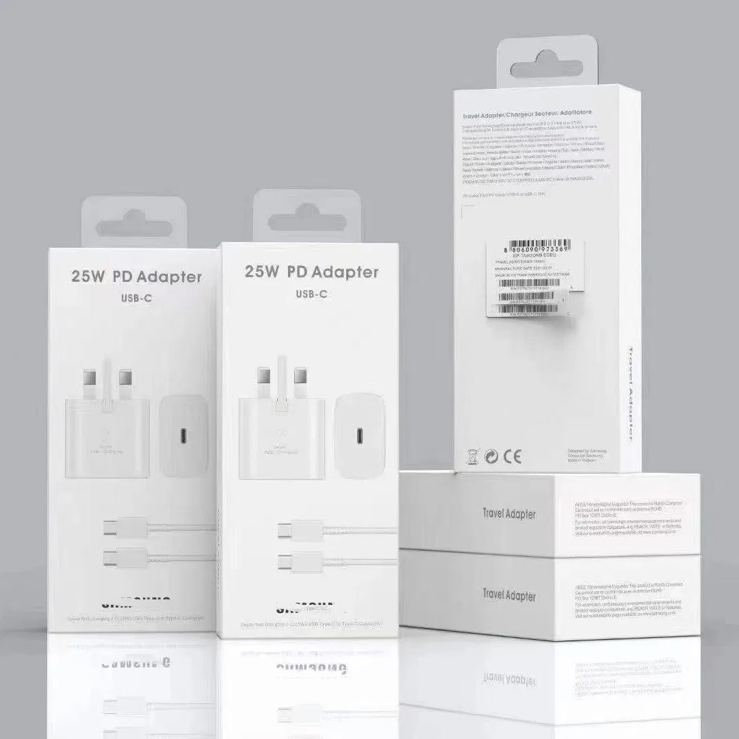 High Quality Phone Charger for Samsug Power Adaptor Us, EU, UK Plug