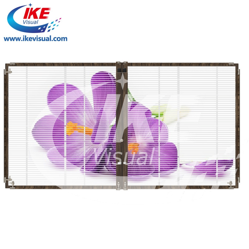 out&Indoor Transparent LED Display Screen Billboard Window Mall Store Facade Customized Transparent LED Displays