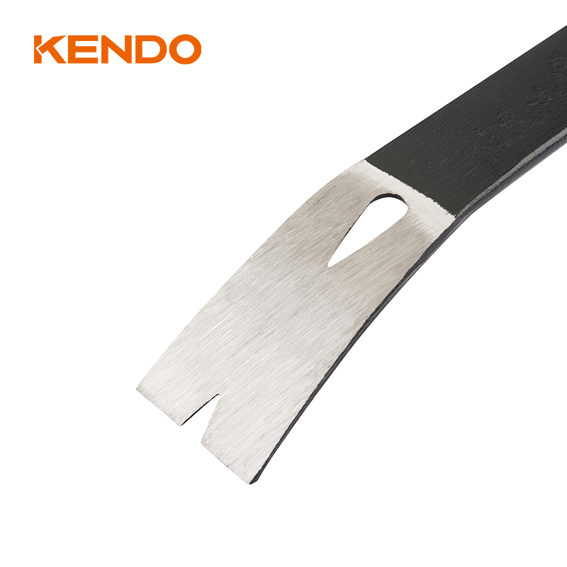 Kendo Flat Pry Bar with Polished Tip Provides Better Prying Leverage