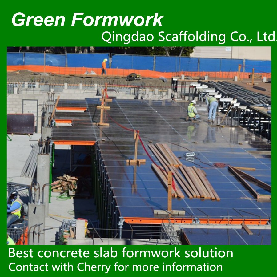 Green Formwork Concrete Floor Slab Formwork with Early Stripping Head