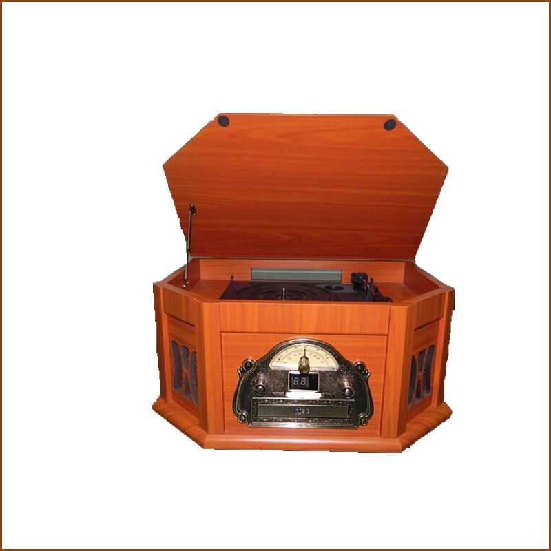 10-в-1 проигрыватель винила с Bluetooth, CD, кассетой