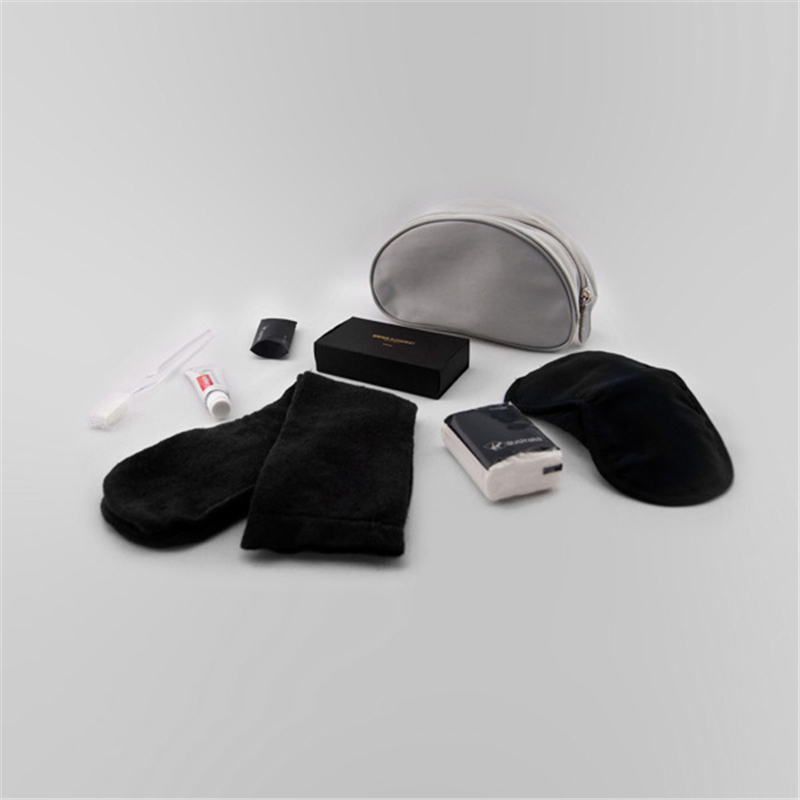 Free Samples Airline Travel Pouch Airline Travel Set Amenity Kits for Airplane
