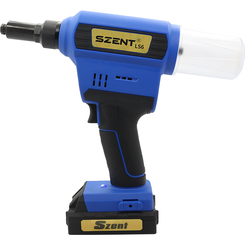 Electric Rivet Tool 18V Brushless 2.4-6.4 Interlock Rivets Riveting Tool Cordless