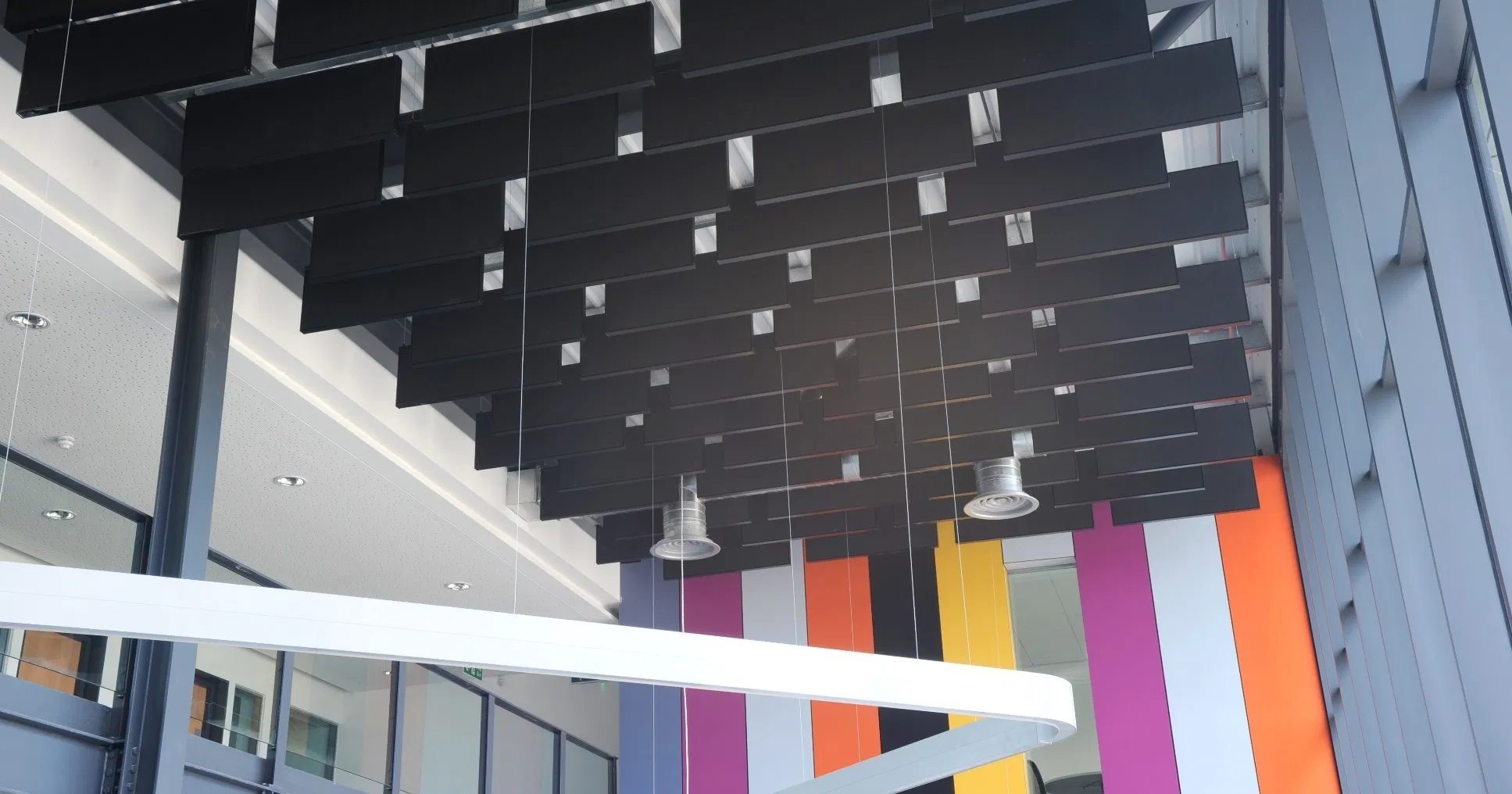 Suspended Ceiling Baffle Acoustic Panel Sound Absorber Baffle Ceiling for Studio/Office