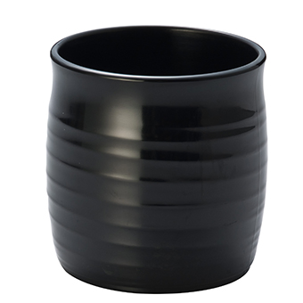 Black Matte Melamine Material Spoon Holder Chinese Hot Pot Restaurant Grilled Tong Large Spoon Ladle Serving Spoon Holder