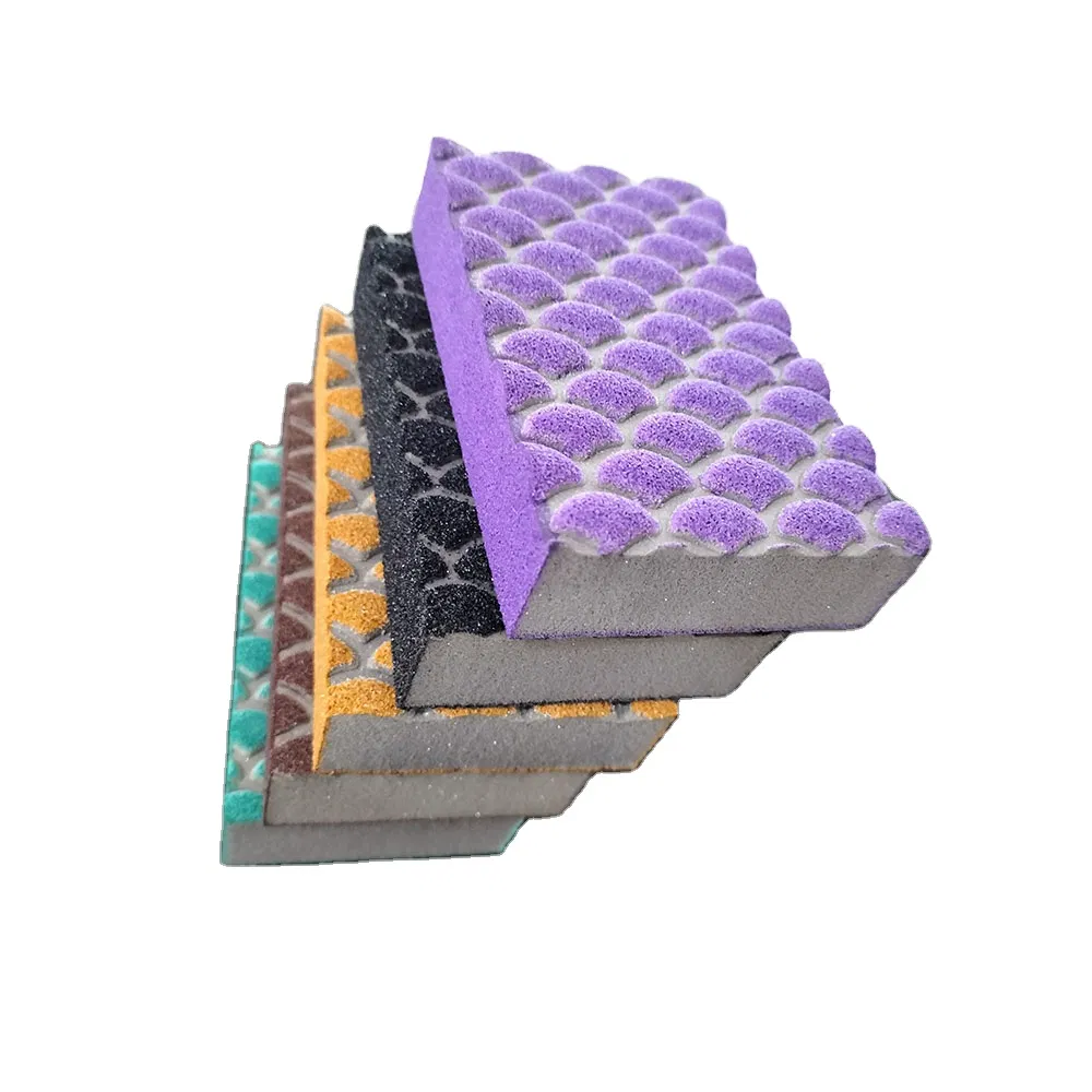 Aluminium Oxide Abrasive Foam Sand Polishing Sponge Sanding Block