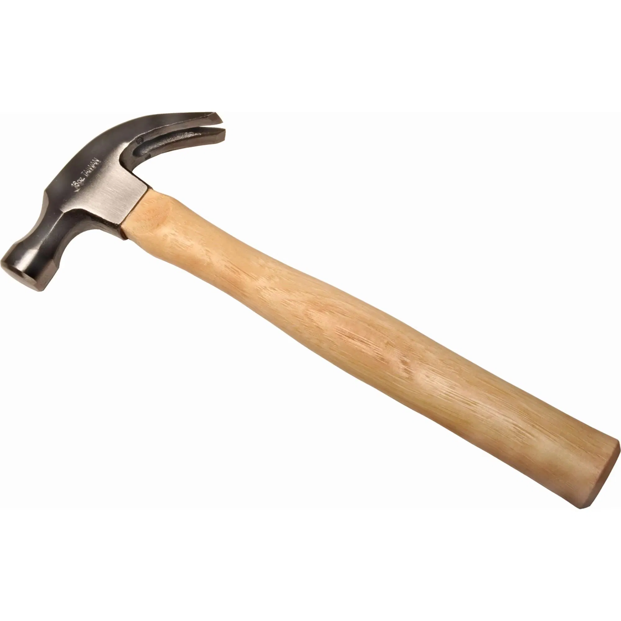 Wholesale High Quality Claw Hammer with Wooden Handle 0.25kg-0.75kg Customizable OEM