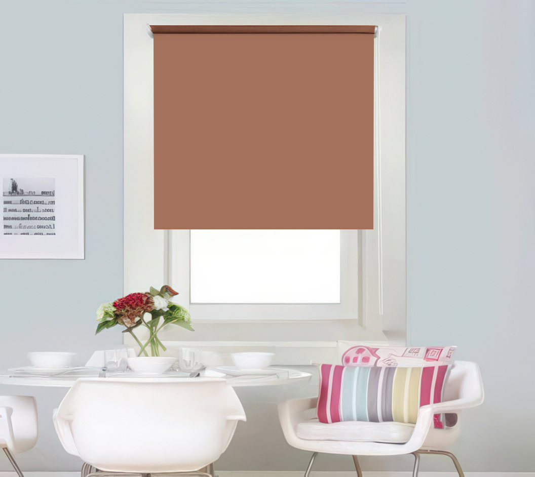 Chic Home Decor Sunscreen / Blackout Window Blinds Roller Blinds Curtain Fabric