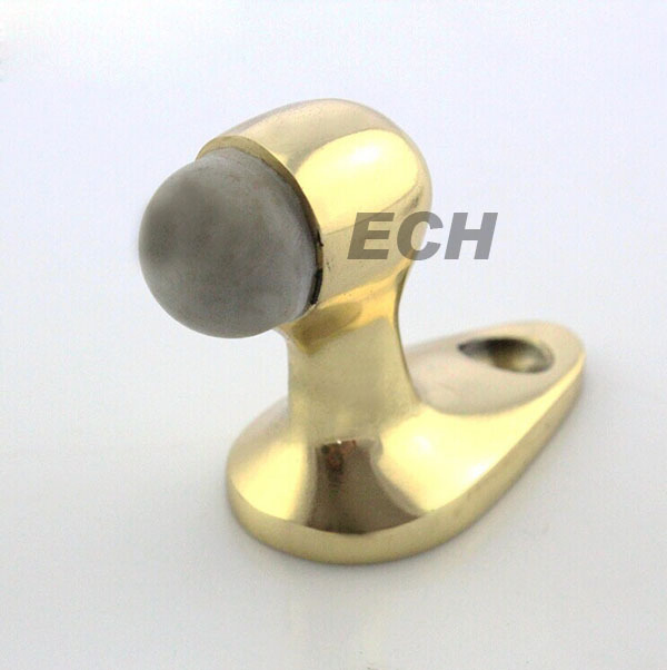 China Supplier Golden Brass Door Stop with Buffer