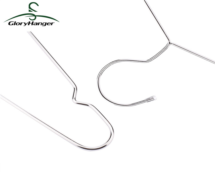 Hanger Factory Wholesale Stainless Steel Metal Clothes Hanger