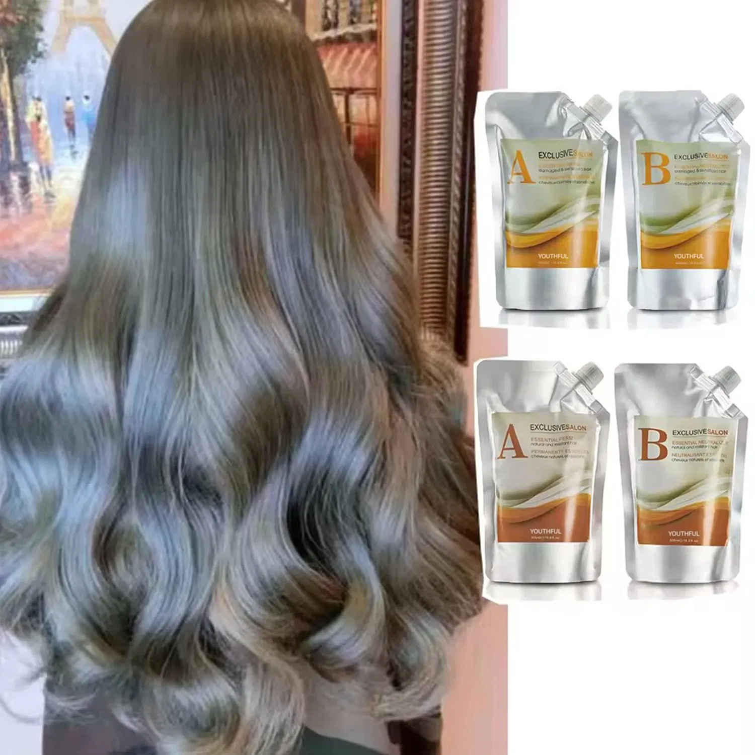 Salon Cosmetic Hair Perm Treatment Curling Cream