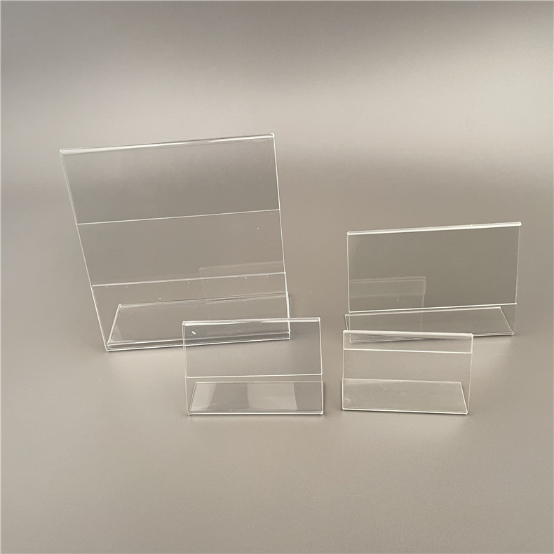 Card Holder Acrylic Sign Holder