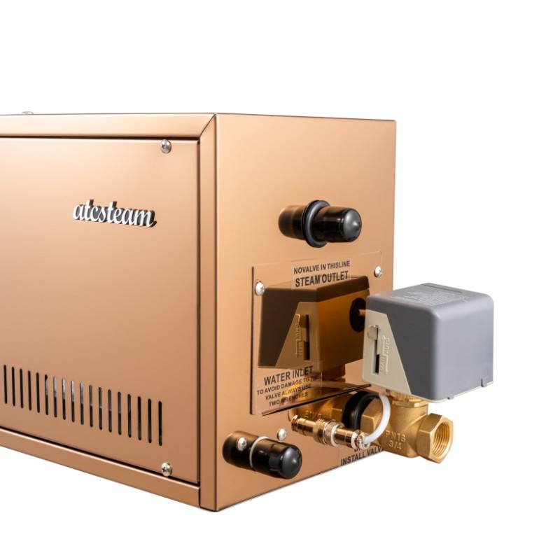 Парогенератор Diooist 18 кВт с автодренажем, розовое золото