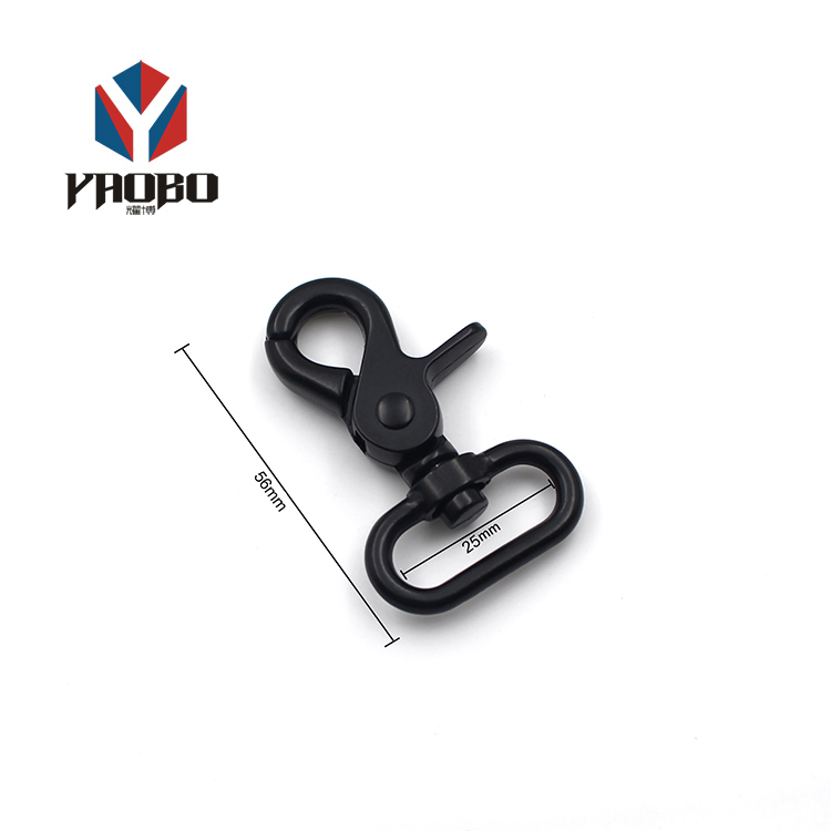 Spring Steel Bag Trigger Lobster Clasp Buckle Swivel Eye Bolt Dog Leash Snap Hanging Hook