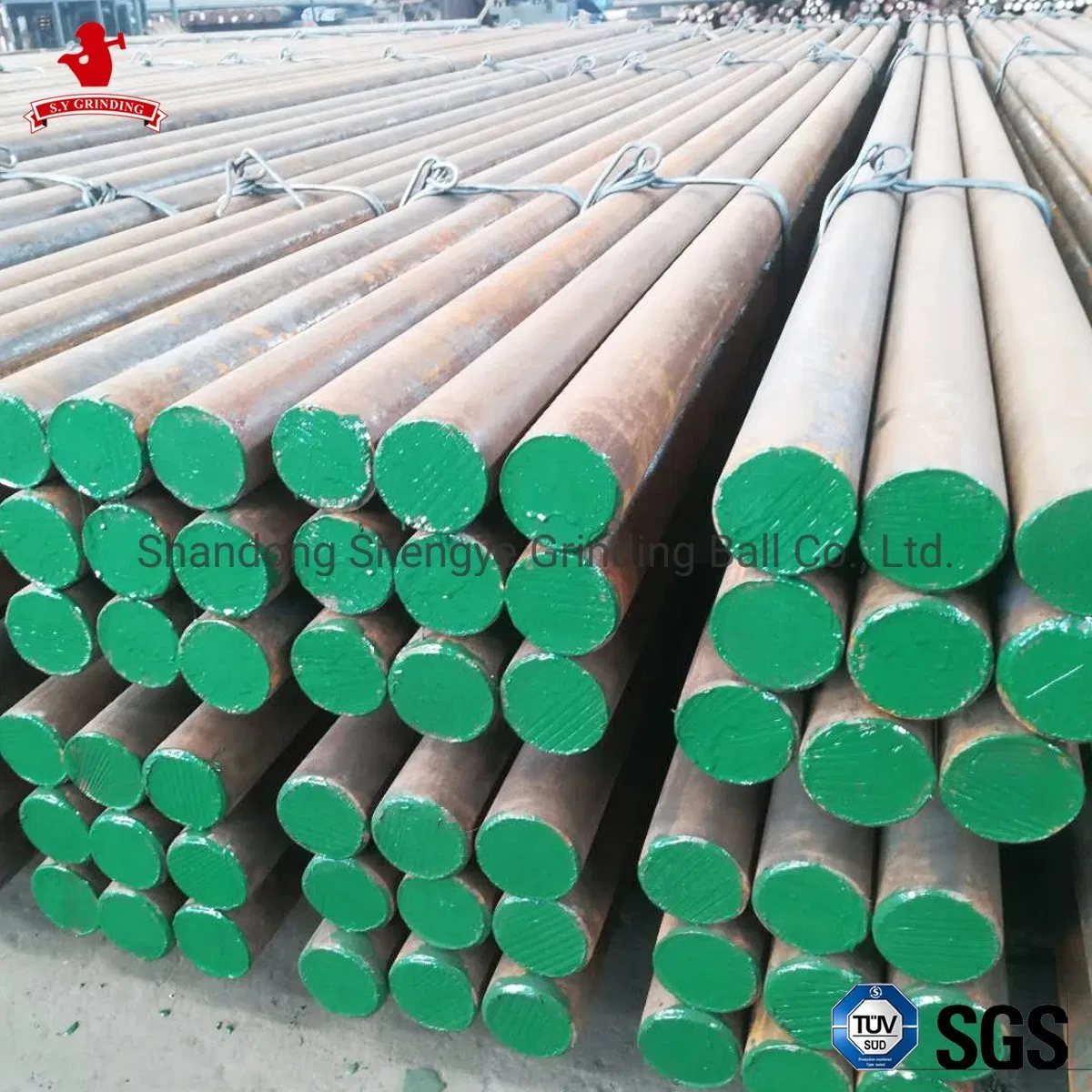Износостойкий стальной помольный стержень для мельниц