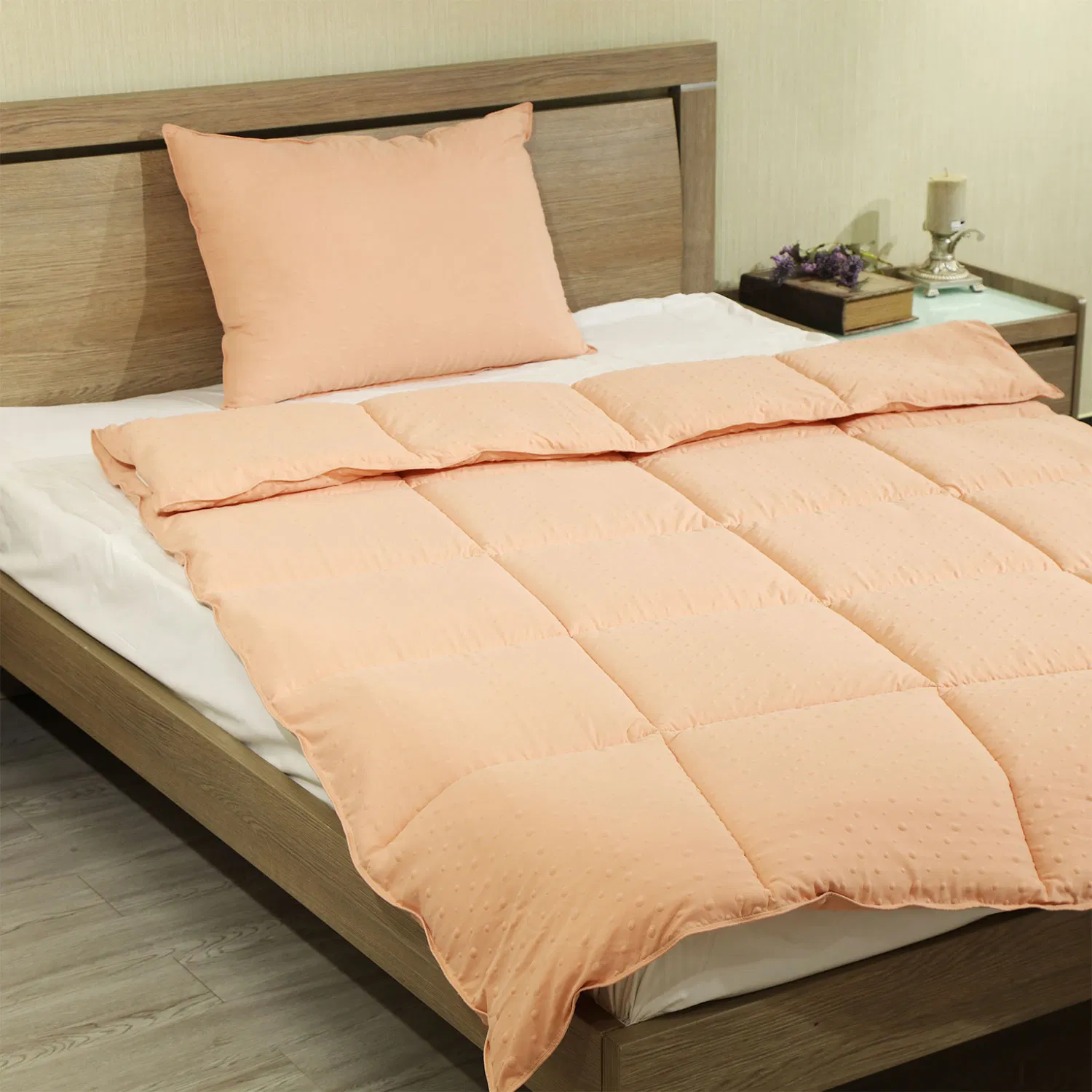 Skin Friendly Super Soft Microfiber Fabric Duvet Bedding Set for Home Use