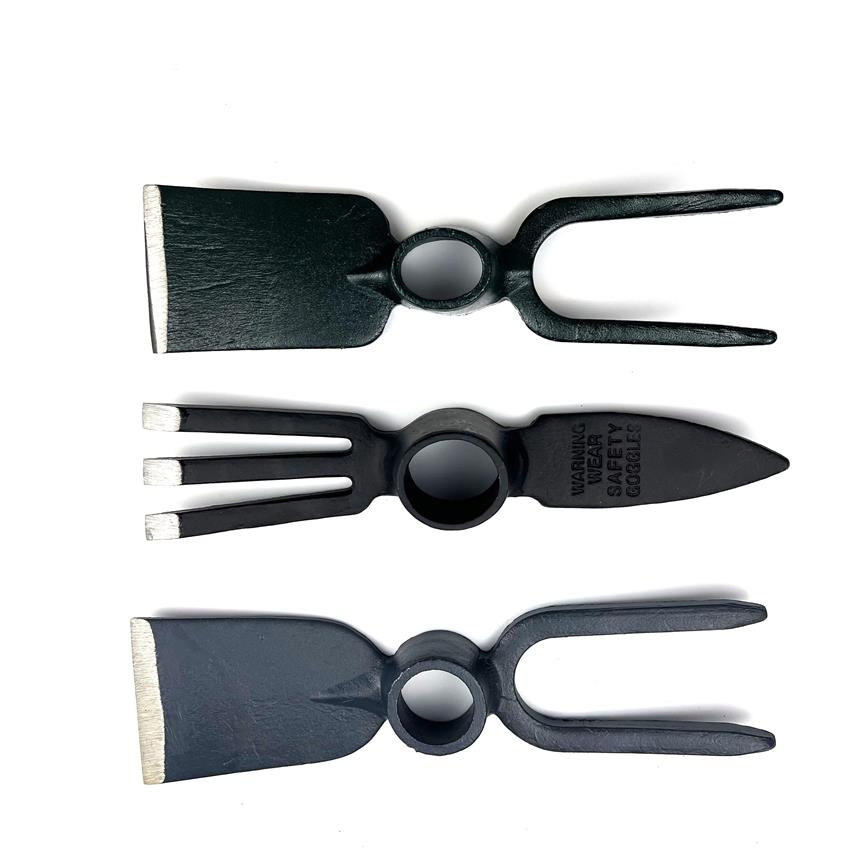 Forged Steel Garden Hoe Fork Pickaxe for Easy Gardening Tasks