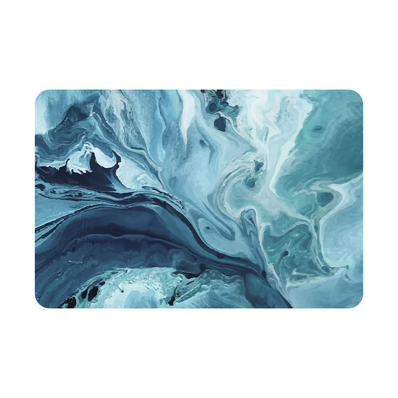 Anti Fatigue Quick Dry Water Absorbent Anti Slip Rubber Diatom Mud Kitchen Floor Door Mat