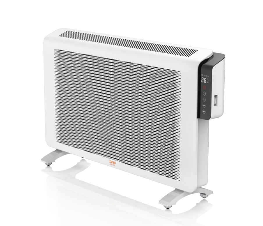 Freestanding Multifunctional Electric Convection Heater LED Touch Design with Waterproof Ventilation