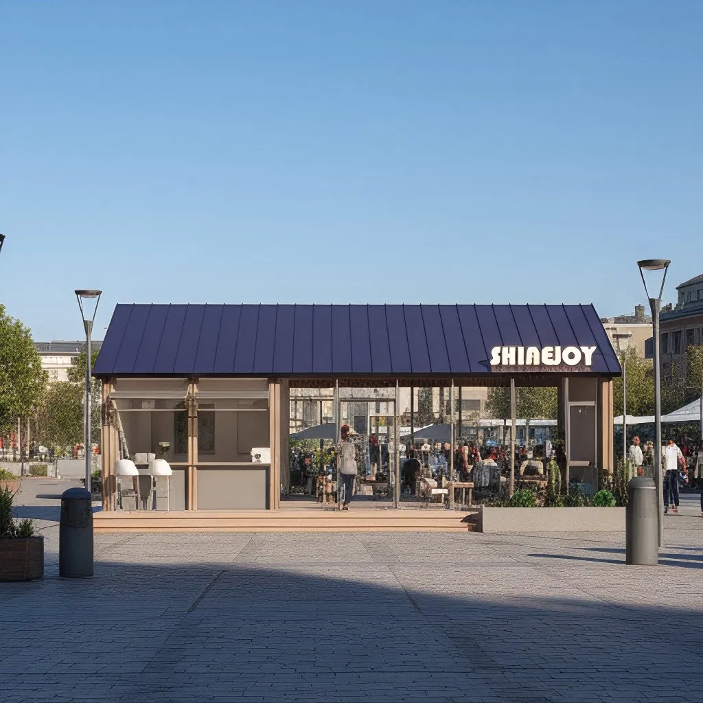 Modular Prefabricated Cx-01 House Manufactured for Cultural and Creative Product Exhibition Halls with Adaptable Modular Structure.