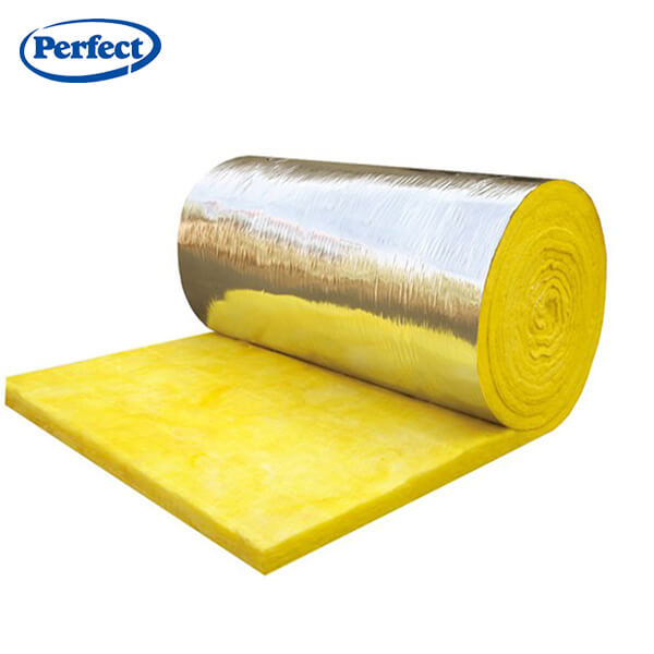 Sound Insulation Aluminum Film Faced Glass Wool Blanket for Wall