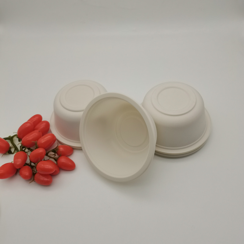 High Quality Biodegradable Cornstarch Disposable Bowl Salad Dessert Bowl