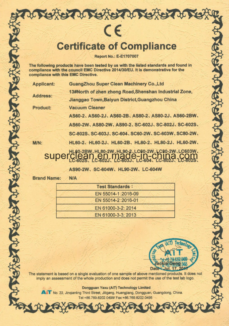 Commercial 60L 2000W Stainless Tank Wet and Dry Vacuum Cleaner