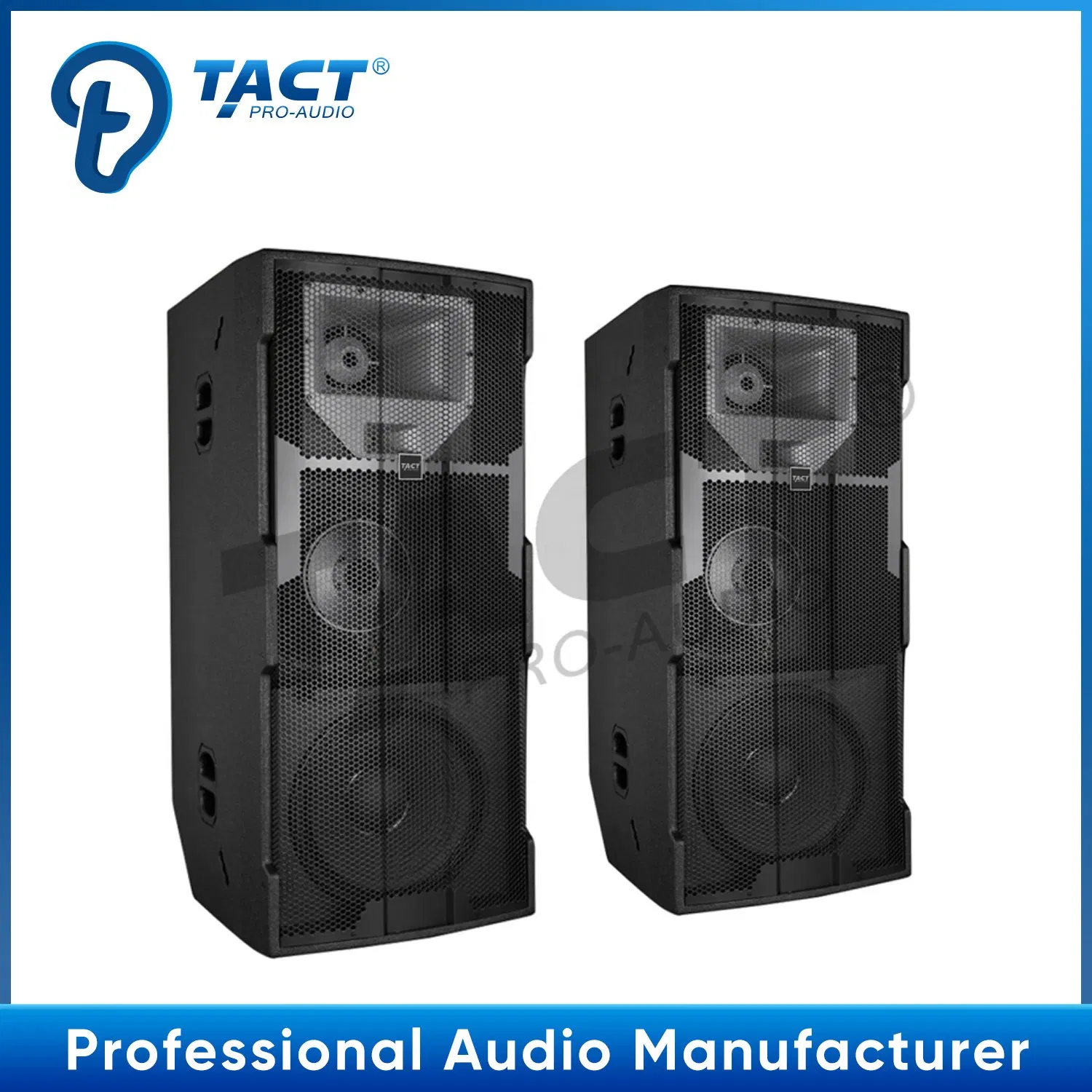 Waterproof Dual 15 Inch PRO Audio 3 Way Sound Speaker System