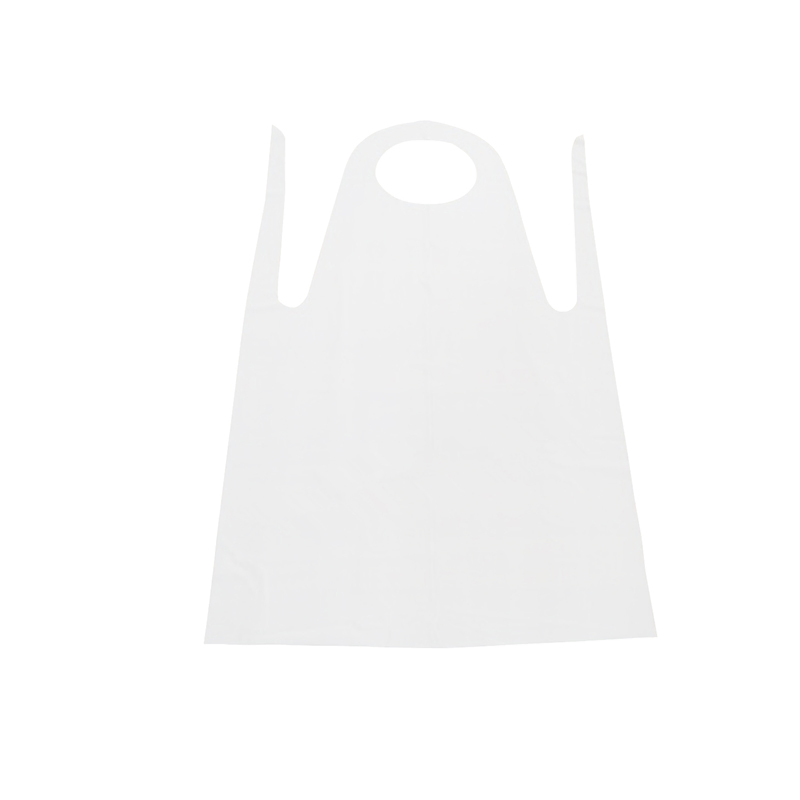 Wholesale Stain Water Resistant Adults Cleaning PE Apron for Home Restaurant